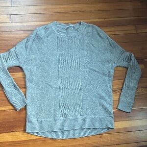 Athleta Women’s Small wool/cashmere Heather Gray Crewneck Sweater